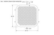 Waldoch Prison Van Steel Screen Window Covers Full Kit