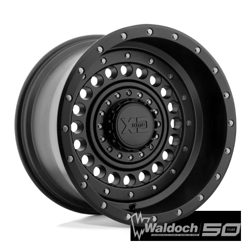 XD136 17X9 8X6.5 S-BLK -12MM