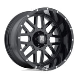 XD820 20X9.5 ALL BLACK WHEEL UPGRADE