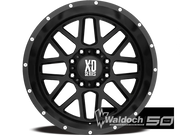 XD820 20X9.5 ALL BLACK WHEEL UPGRADE
