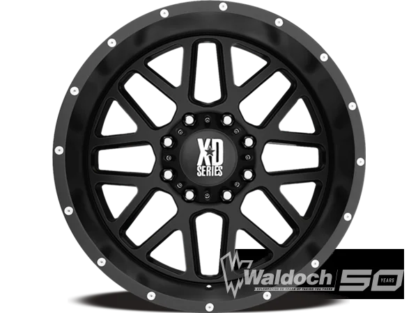 XD820 20X9.5 ALL BLACK WHEEL UPGRADE