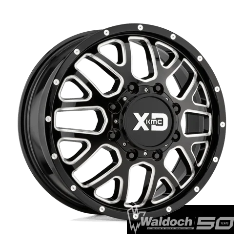 XD843 DRW 20X8.25 8X210 +127 GBLK-MIL DF