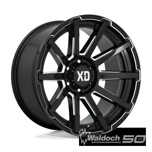 XD847 16X8 6X5.5 G-BLK MILL 10MM