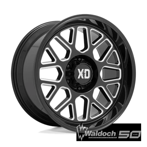 XD849 20X10 5X5.0 G-BLK MILL -18MM