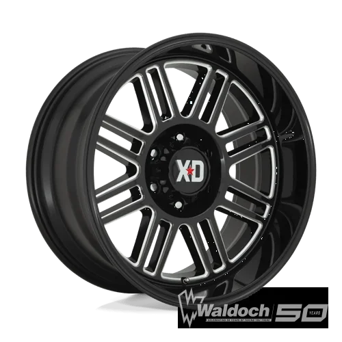 XD850 22X10 8X6.5 G-BLK MILL -18MM