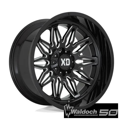 XD859 20X10 6X135/5.5 G-BLK MILLED -18MM