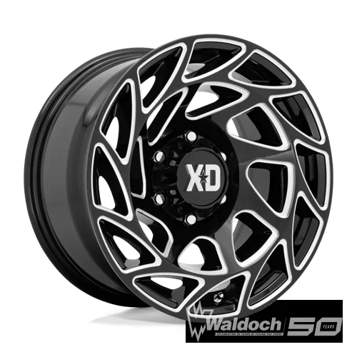 XD860 22X12 8X170 G-BLK MILL -44MM