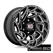 XD860 20X9 8X6.5 G-BLK MILL 00MM
