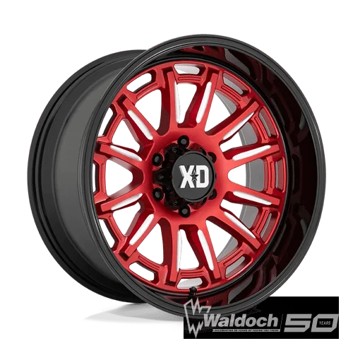 XD865 20X10 6X5.5 RED-MILL BLK-LP -18MM