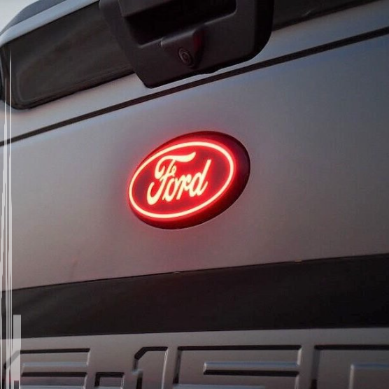 Luminix Ford LED Tailgate Emblems-Ford Super Duty Rear Emblem - 92752