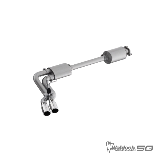 3.0 In Cat-Back Dual Side Exit W/Bezel Ford F-150 5.0l V8 Reg Cab