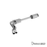 3.0 In Cat-Back Dual Side Exit W/Bezel Ford F-150 5.0l V8 Reg Cab