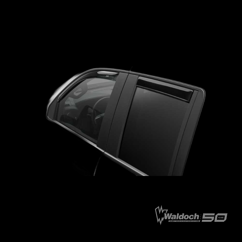 Lund VentVisors In-Channel 4pc For 2019-2024 Silverado/Sierra Crew Cab - 194805