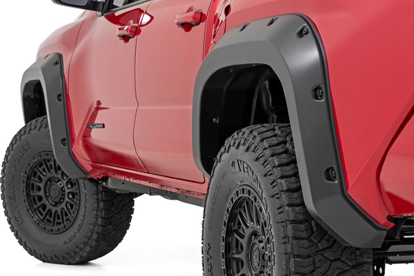 Pocket Fender Flares | 202 Gloss Black | Toyota Tacoma 2WD/4WD (2024-2025)
