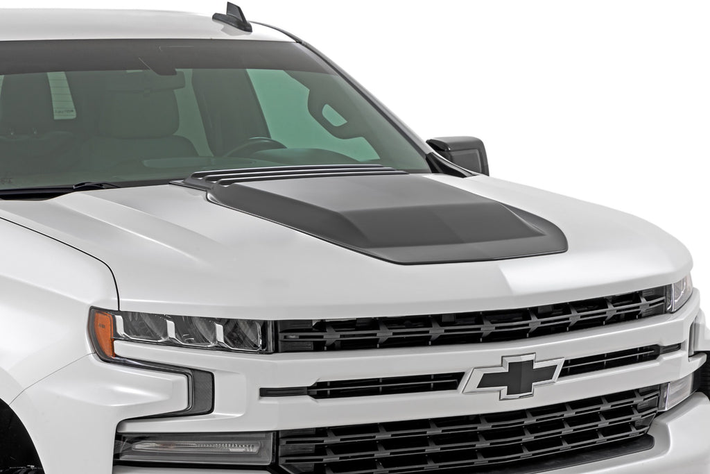 Hood Scoop | G1K Deep Ocean Blue | Chevy Silverado 1500 2WD/4WD (2019-2025 & Classic)