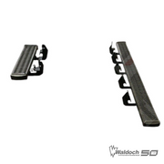 WALDOCH DRIVER AND PASSENGER AGGRESSIVE RUNNING BOARD 96" - 36", W/BRACKETS FORD TRANSIT FULL SIZE VAN(Excl.2022 -24 E-Transit) - PW02323101