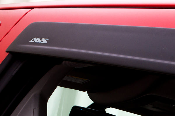 Ventvisor Deflector Matte Black Low Profile Outside Mount 4 pc.