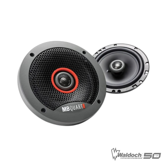 6.5 Inch 2-way Coaxial Car Speakers With Aluminum Dome Tweeters And Butyl Rubber Surrounds 300 Watts Peak - FKB116