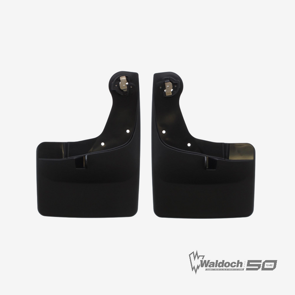 2022 F150 BLACK NO DRILL MUDFLAPS FRONT (PAIR) - 110134