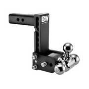 B&W 2" Receiver 7" Drop Hitch With 3-Ball Option - TS10049C