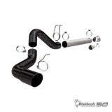 Dpf Series Filter Back System Cat Back-Diesel Black