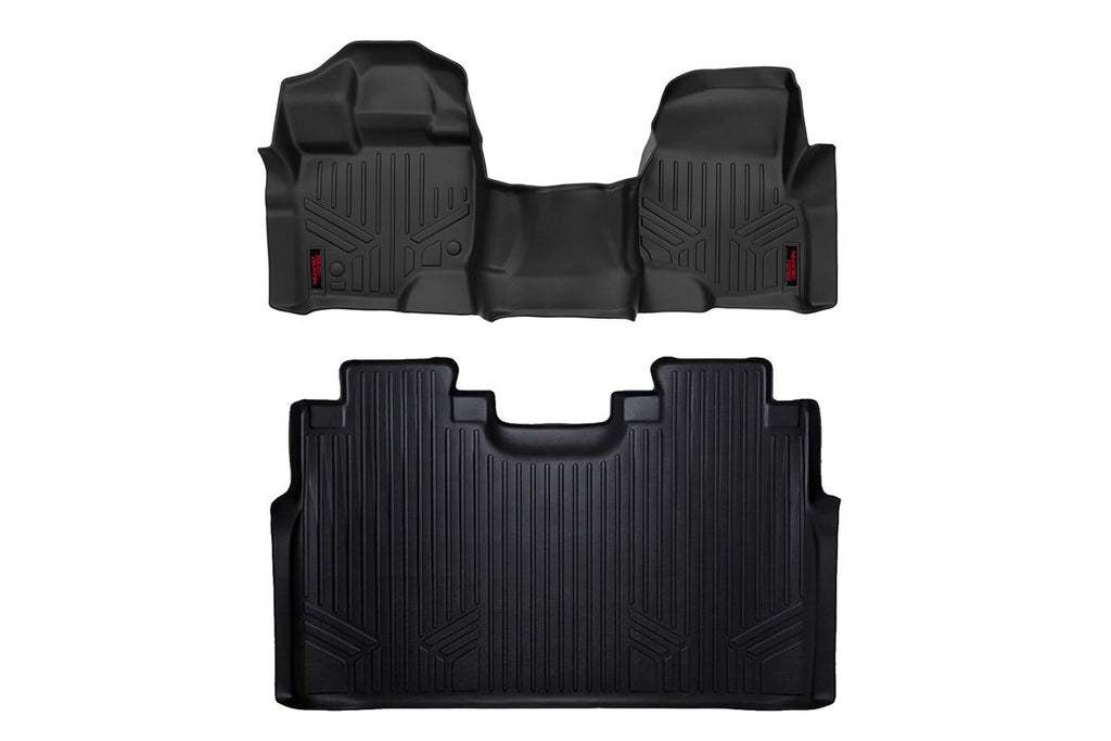 Floor Mats | FR & RR | Over Hump | Ford F-150 (15-25)/F-150 Lightning (22-25)/Raptor (17-25)