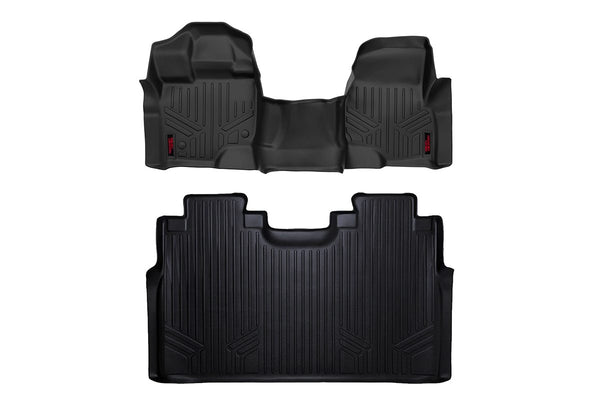 Floor Mats | FR & RR | Over Hump | Ford F-150 (15-25)/F-150 Lightning (22-25)/Raptor (17-25)