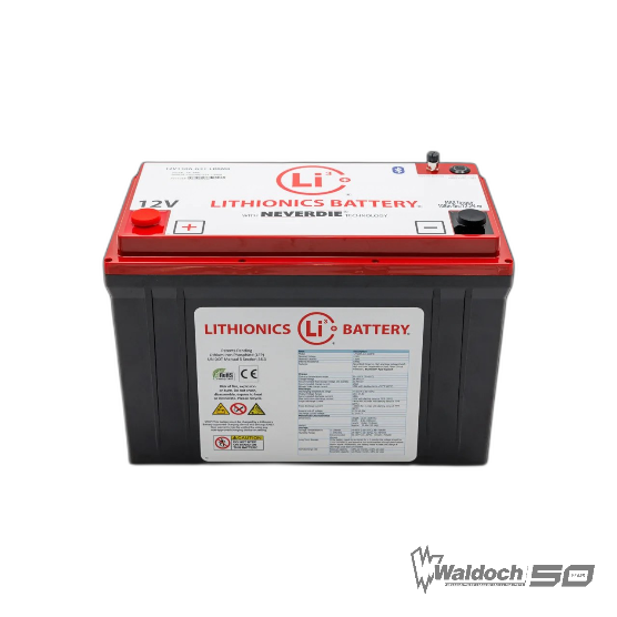 Lithionics 12v 130ah BATTERY - 12V130A-G31-LRBM8