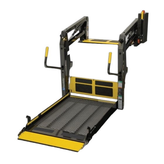 BRAUN CENTURY 1000 LBS LIFT: 34X51 PLATFORM