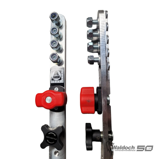 AMF Bruns Aluminum Guide Rail For AMF-Bruns L-Track - Lockable - 10011173
