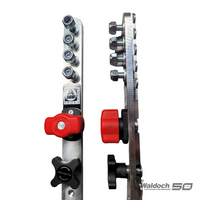 AMF Bruns Aluminum Guide Rail For AMF-Bruns L-Track - Lockable - 10011173
