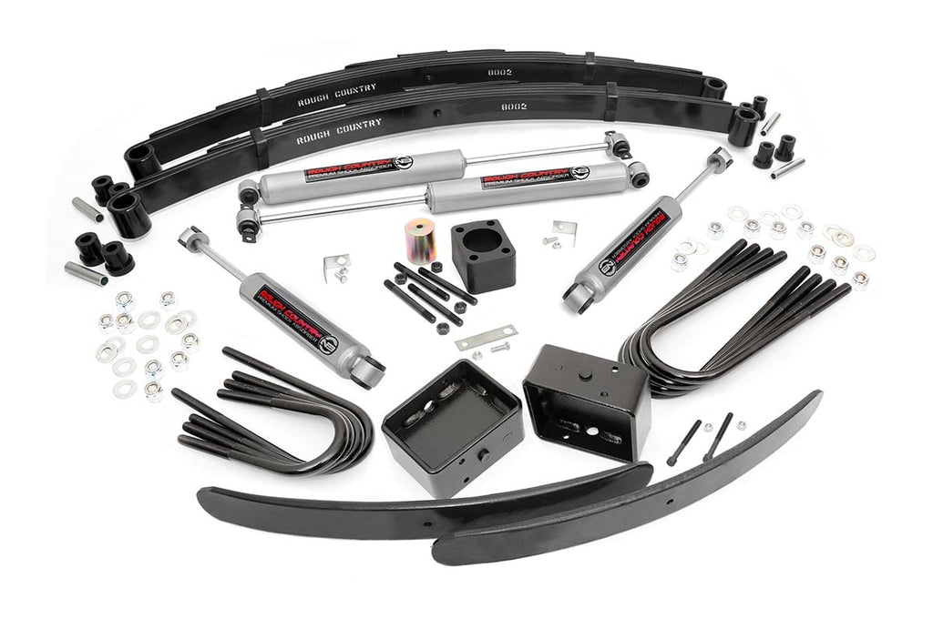 6 Inch Lift Kit | Rear Blocks | Chevy/GMC C30/K30 C35/K35 Truck 4WD (77-87)