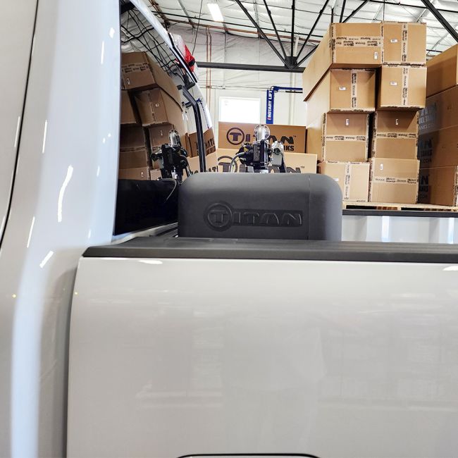 TITAN 90 Gallon L Shape Transfer Tank-90 Gallon extra heavy duty, cross-linked polyethylene fuel tank