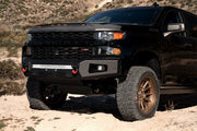 BODY ARMOR 2019-2022 CHEVROLET SILVERADO 1500 AMBUSH FRONT BUMPER (NON-WINCH) - GM-19344