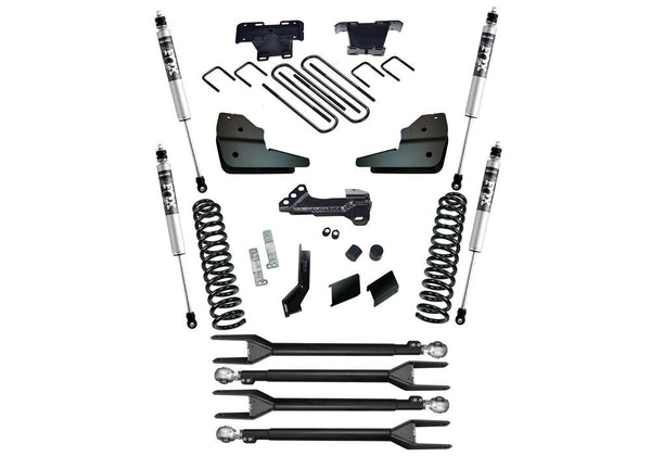 4" 4-Link Lift Kit - 23-24 F-250/F-350 4WD - Diesel - w/ Fox 2.0 Shocks