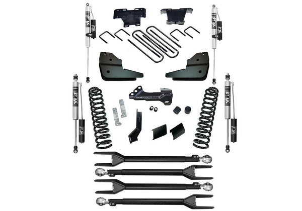 4" 4-Link Lift Kit - 23-24 F-250/F-350 4WD - Diesel - w/Fox 2.0 Reservoir Shocks