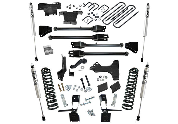 6" Lift Kit w/ FOX Shocks - 17-22 F250/350 4WD Diesel w/ 4-Link Arms