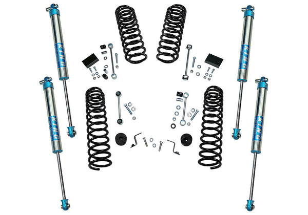 Dual Rate Coil 2.5" Lift Kit w/ KING 2.0 Shocks - 18-22 Wrangler JL - 2Dr