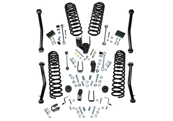 4" Dual Rate Coil Lift Kit - 18-22 Wrangler JL - 2Dr