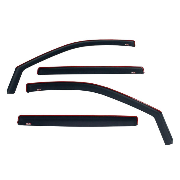 Matte In-Channel Wind Deflector 4pc-Silverado/Sierra 1500 Crew Cab 2019-2020 (Excl. 2019 Silverado LD/Sierra 1500 Limited)