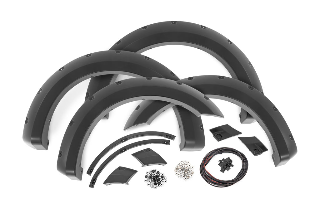 Pocket Fender Flares | E2 Magma Red | Ford F-150 2WD/4WD (2018-2020)