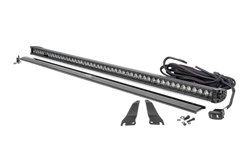 LED Light Kit | Cage Mount | 50" Black Single Row | Kawasaki Teryx 1000/Teryx 4 1000