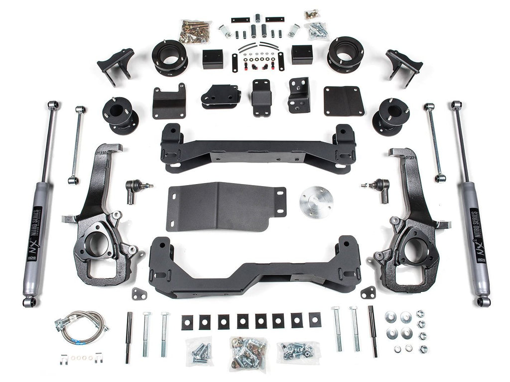 BDS Suspension 4" Suspension Lift Kit - 2013-2018 RAM 1500 - Factory Air-Ride Models and Ram Rebel 1623H