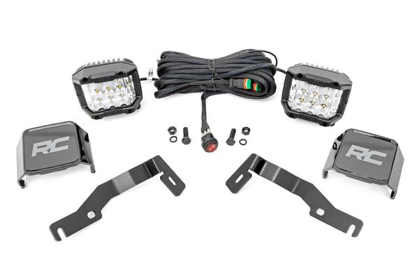 LED Light Kit | Ditch Mount |  3" OSRAM | Wide | Toyota Tacoma 2WD/4WD (24-25)