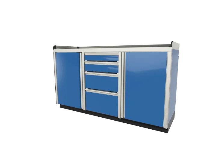 Pro Garage Base Cabinet With MotionLatch Drawers