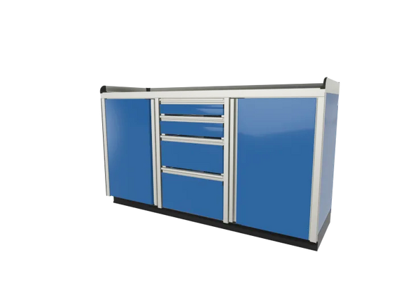 Pro Garage Base Cabinet With MotionLatch Drawers