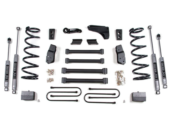 BDS Suspension 6" Suspension Lift Kit - 2010-2013 Dodge 3/4 & 1 Ton 4WD 607H Diesel