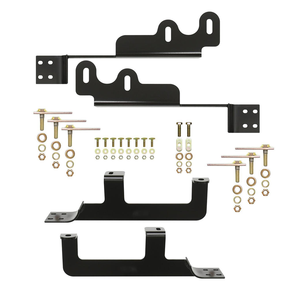 Premier Oval Nerf Step Bar Mount Kit-Enclave 2008-2017; Traverse 2009-2017; Acadia 2007-2016 (Excl Denali); Outlook 2007-2009