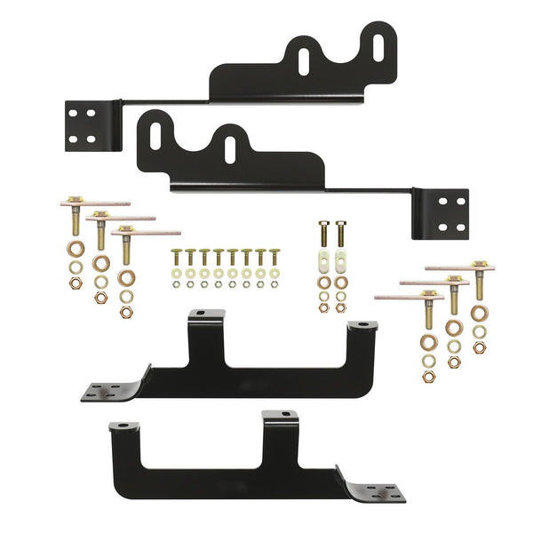 Premier Oval Nerf Step Bar Mount Kit-Enclave 2008-2017; Traverse 2009-2017; Acadia 2007-2016 (Excl Denali); Outlook 2007-2009