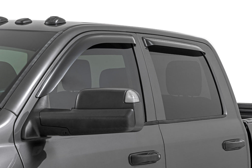 Side Window Deflectors | Tape On Rain Guard | Ram 1500 (09-18) 2500 (10-24)